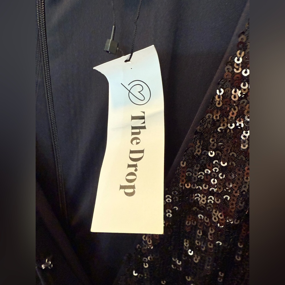 NWT The Drop Helena Faux Wrap Dress‎ in Bronze - Size 2X. - Picture 9 of 12